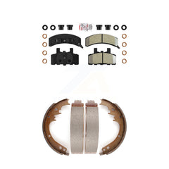 Transit Auto KNN-100176 Disc Brake Pad for 1994-1999 Cadillac DeVille, Dodge Ram 1500 - Front and Rear