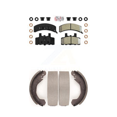 Transit Auto KNN-100178 Disc Brake Pad for 1988-1999 GMC Yukon, Chevrolet Tahoe and More - Front and Rear