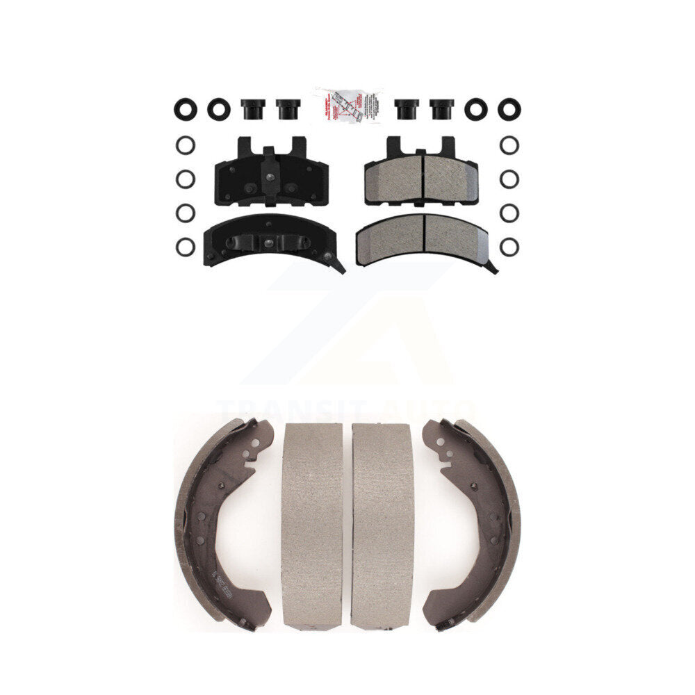 Transit Auto KNN-100179 Disc Brake Pad for 1988-1999 GMC Yukon, Chevrolet Tahoe and More - Front and Rear