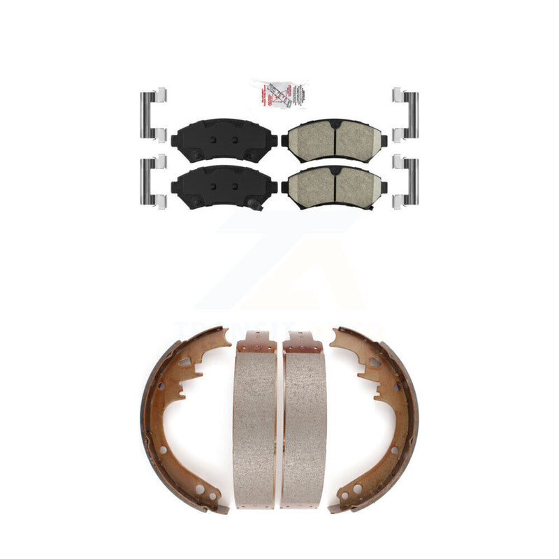 Transit Auto KNN-100180 Disc Brake Pad for 1997-1999 Cadillac DeVille - Front and Rear