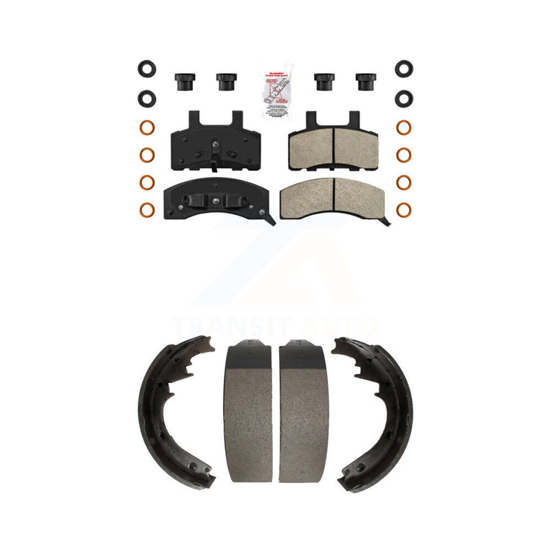 Transit Auto KNN-100184 Disc Brake Pad for 1994-1999 Chevrolet K1500 Suburban, Chevrolet Tahoe and More - Front and Rear