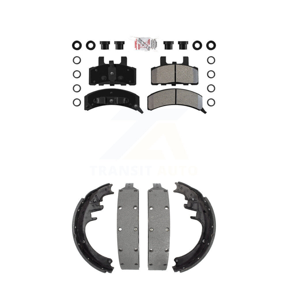 Transit Auto KNN-100189 Disc Brake Pad for 1995-1999 Chevrolet K1500 Suburban - Front and Rear