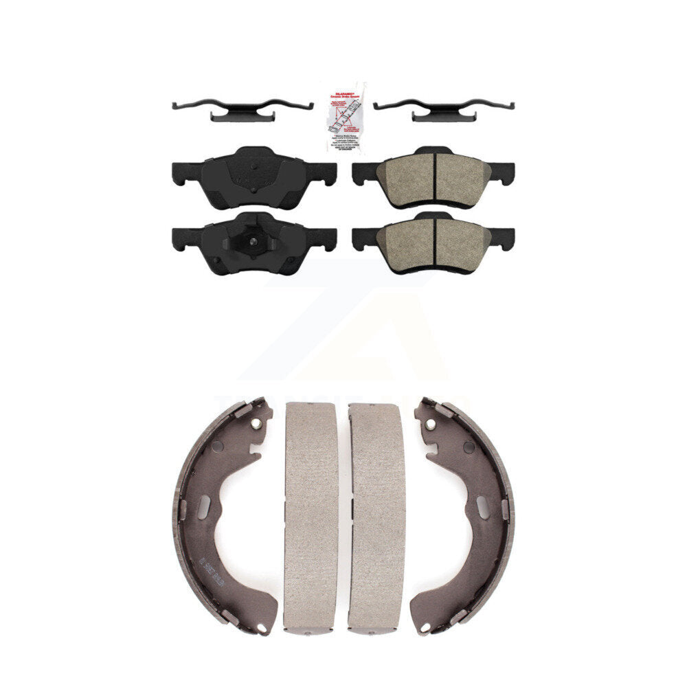 Transit Auto KNN-100192 Disc Brake Pad for 2005-2008 Mazda Tribute, Ford Escape, Mercury Mariner - Front and Rear