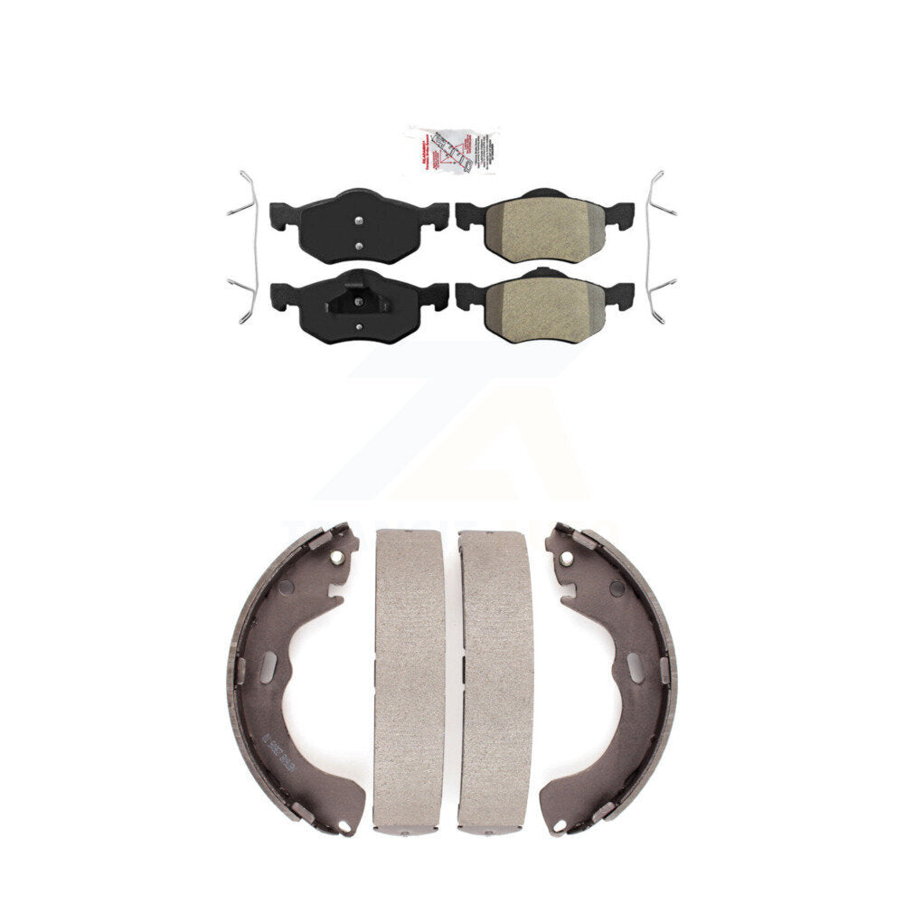 Transit Auto KNN-100193 Disc Brake Pad for 2001-2007 Ford Escape, Mercury Mariner, Mazda Tribute - Front and Rear