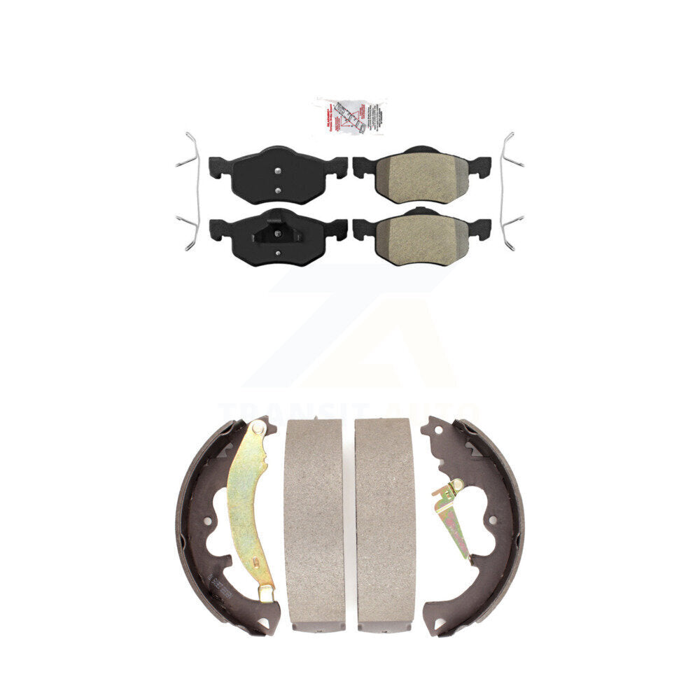 Transit Auto KNN-100194 Disc Brake Pad for 2007 Ford Escape, Mercury Mariner - Front and Rear