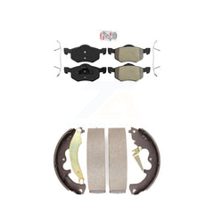 Transit Auto KNN-100194 Disc Brake Pad for 2007 Ford Escape, Mercury Mariner - Front and Rear