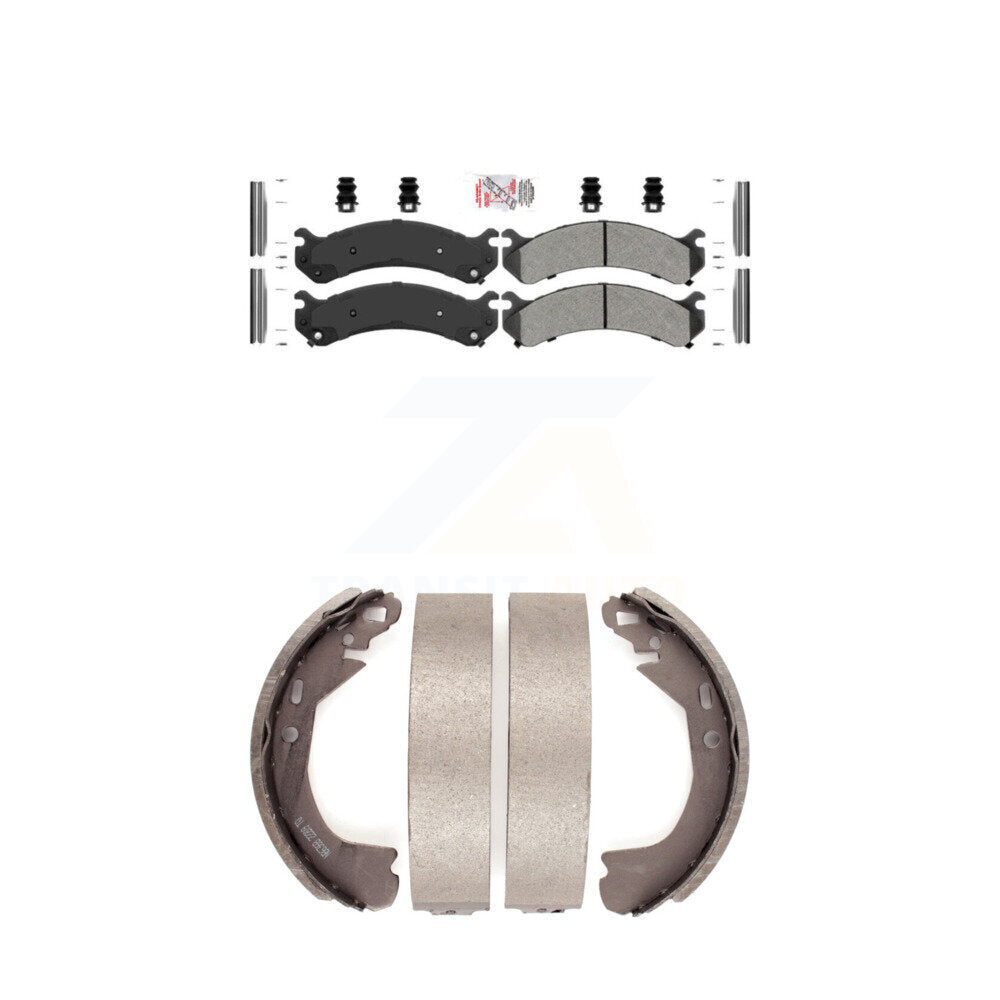 Transit Auto KNN-100195 Disc Brake Pad for 2002 Cadillac DeVille - Front and Rear