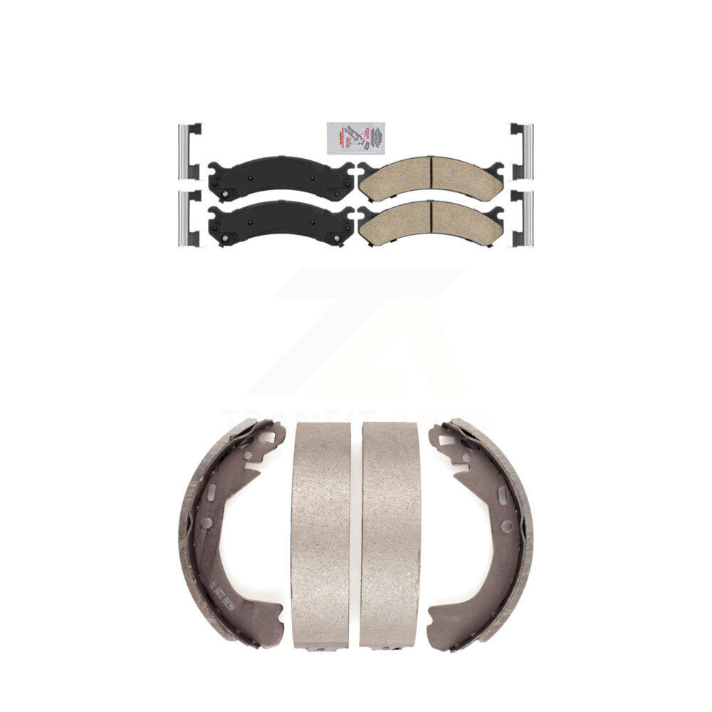 Transit Auto KNN-100196 Disc Brake Pad for 2002 Cadillac DeVille - Front and Rear