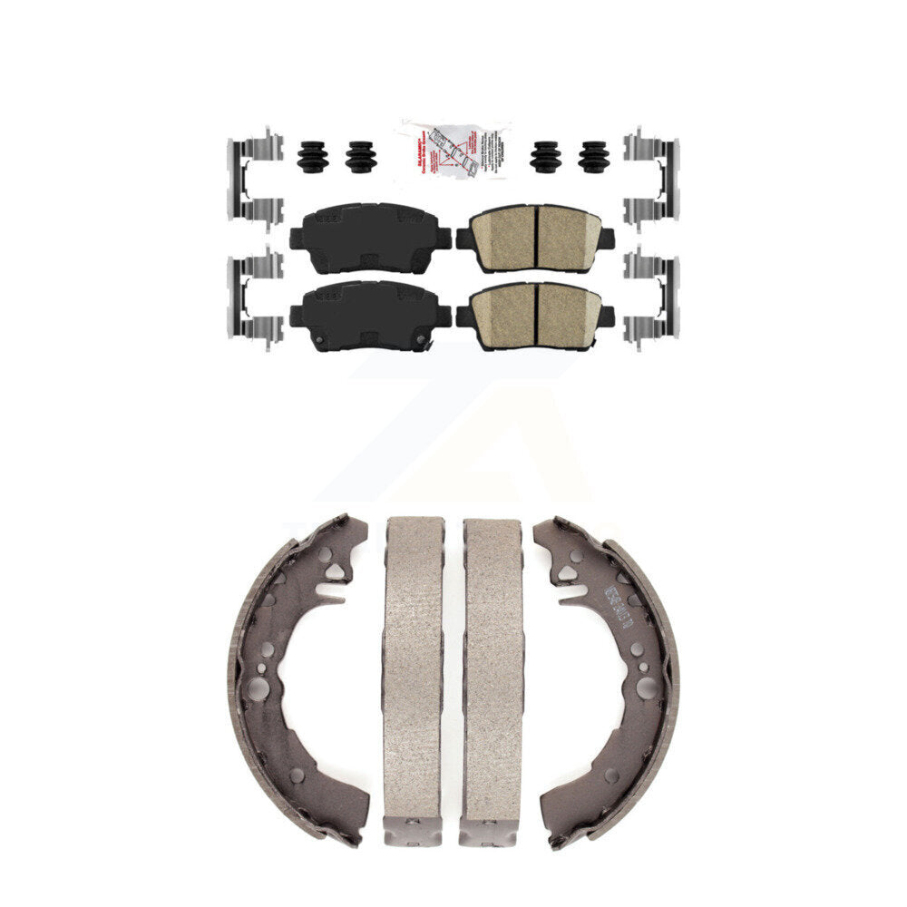 Transit Auto KNN-100197 Disc Brake Pad for 2001-2005 Toyota Echo - Front and Rear