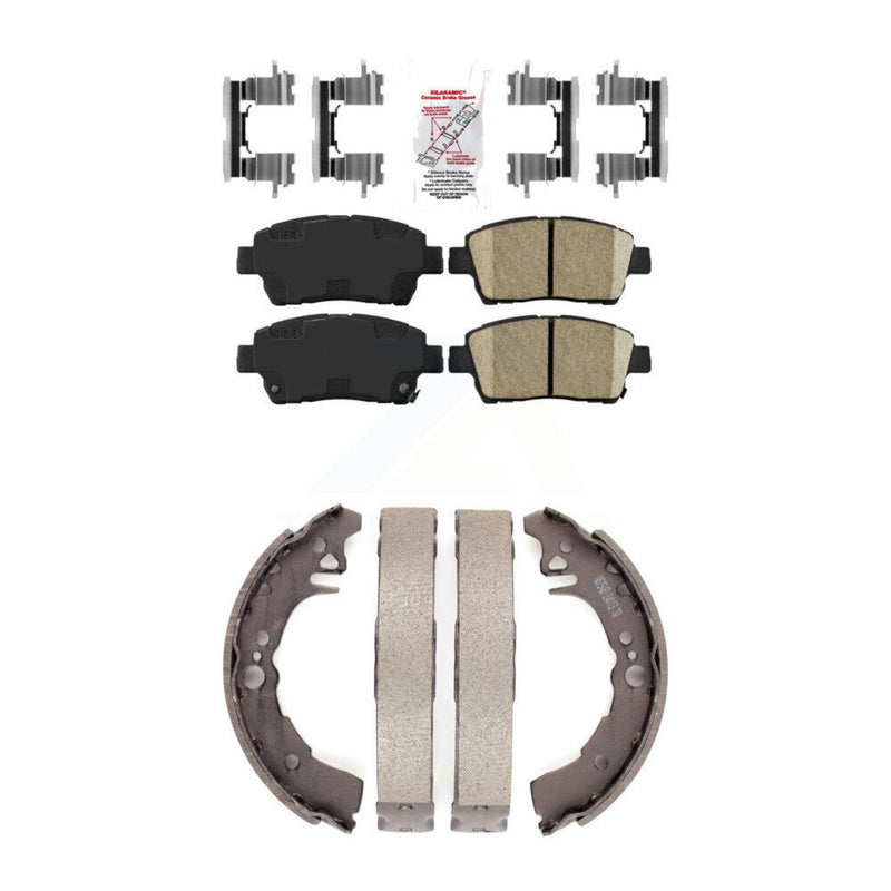 Transit Auto KNN-100198 Disc Brake Pad for 2001-2005 Toyota Echo - Front and Rear