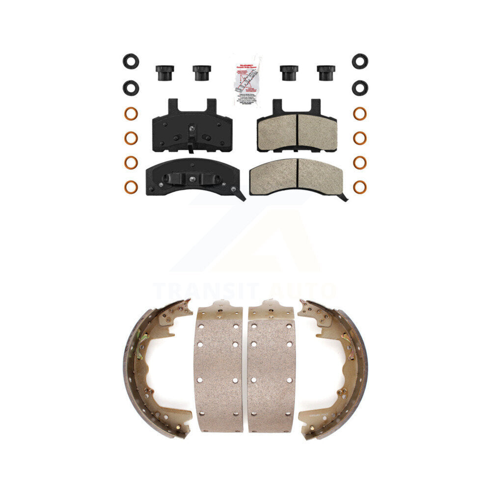 Transit Auto KNN-100201 Disc Brake Pad for 1999 Dodge Ram 2500 - Front and Rear