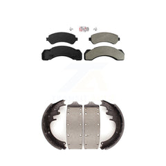 Transit Auto KNN-100205 Disc Brake Pad for 1994 GMC C3500 - Front and Rear
