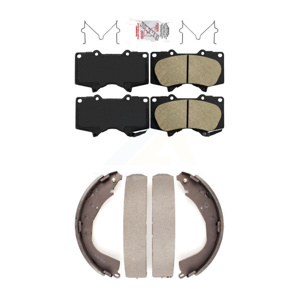 Transit Auto KNN-100213 Disc Brake Pad for 2003-2006 Toyota Tundra - Front and Rear