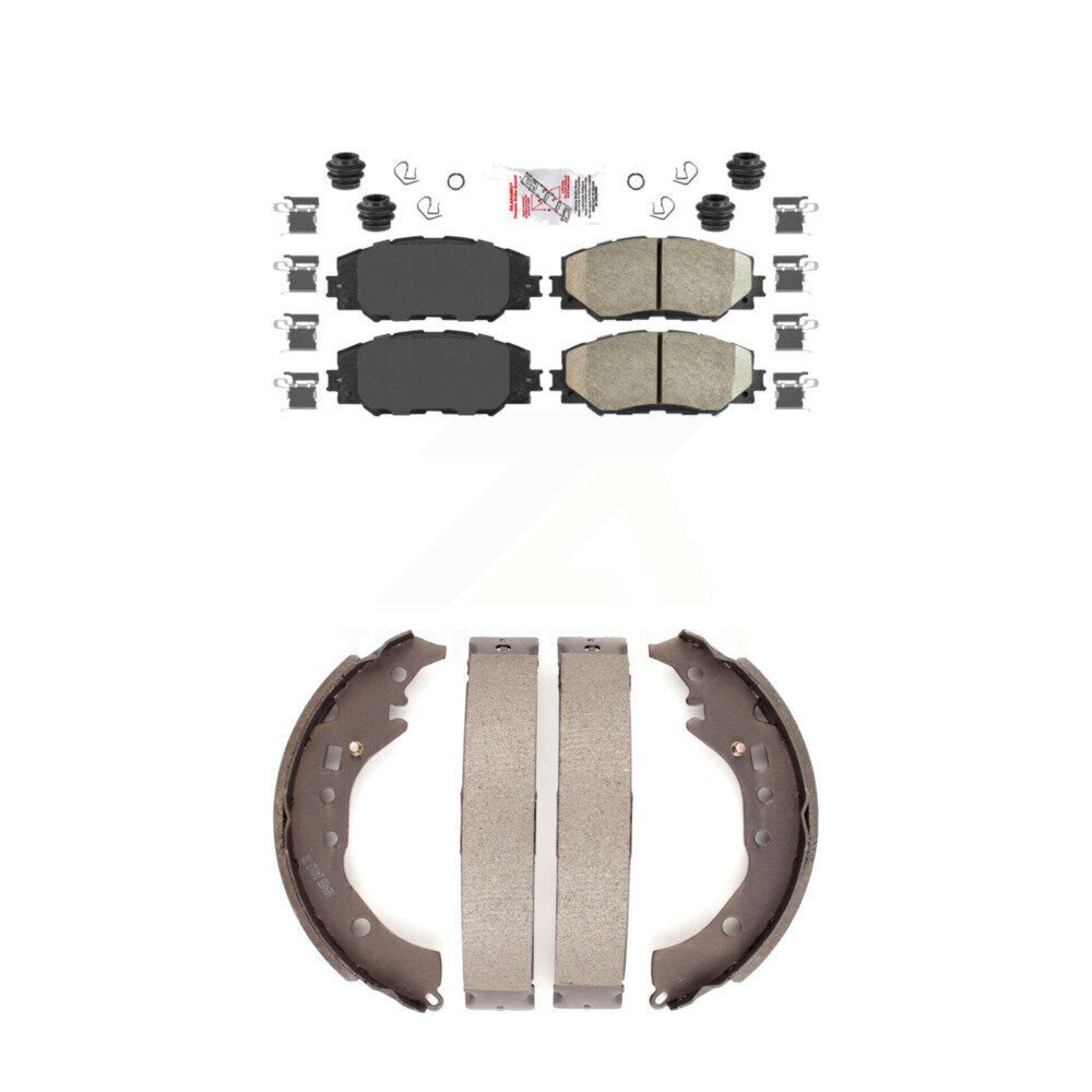 Transit Auto KNN-100216 Disc Brake Pad for 2008-2019 Toyota Corolla, Scion xD - Front and Rear