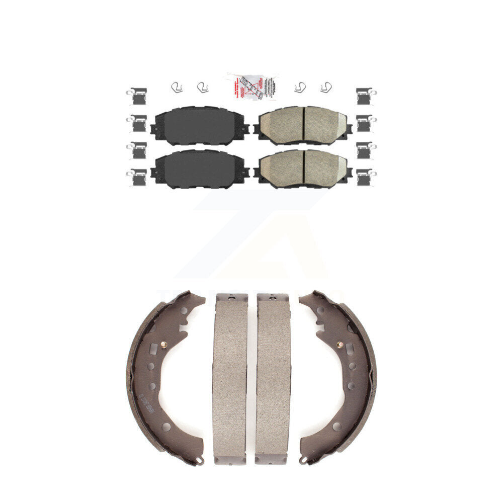 Transit Auto KNN-100217 Disc Brake Pad for 2008-2019 Toyota Corolla, Scion xD - Front and Rear