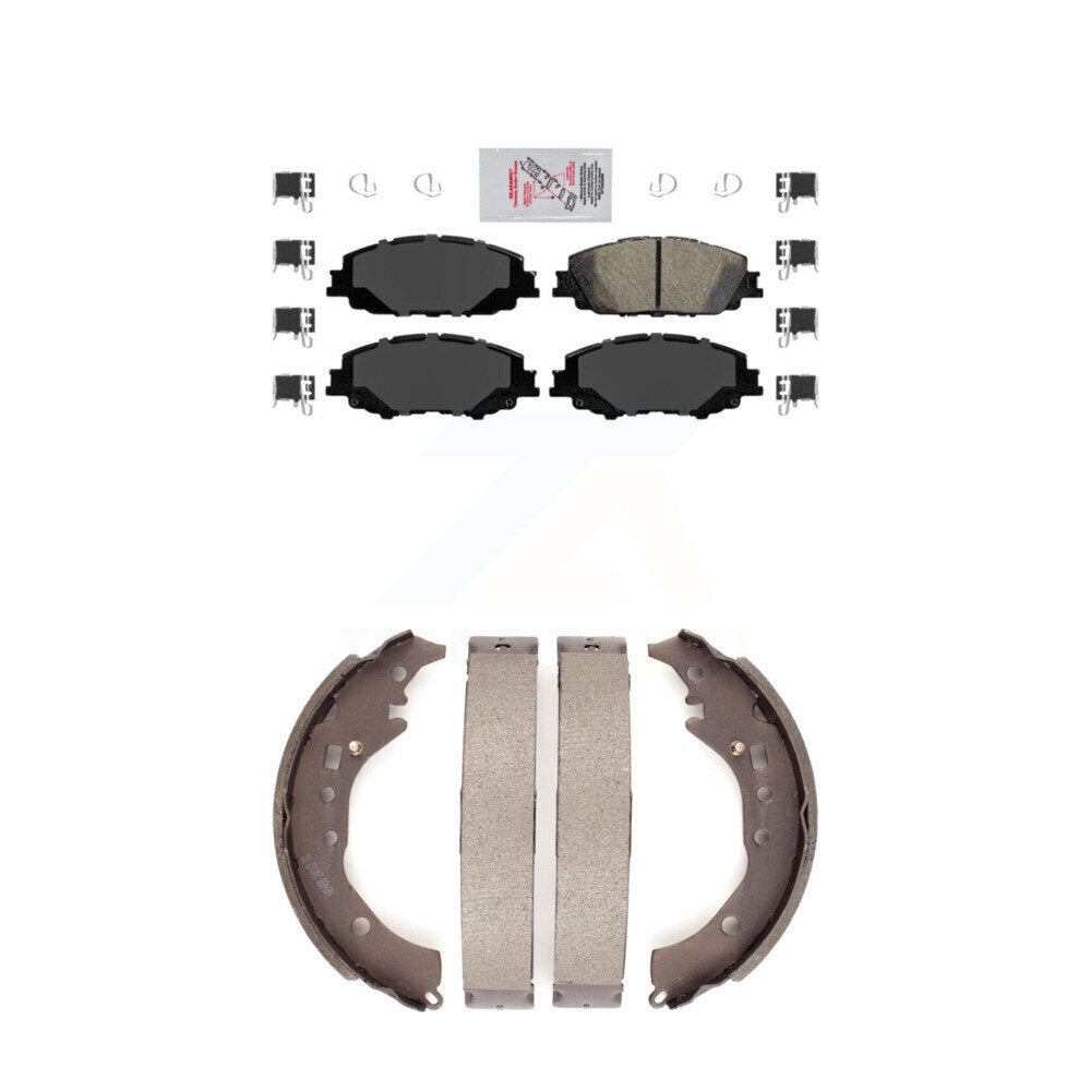Transit Auto KNN-100218 Disc Brake Pad for 2019 Toyota Corolla - Front and Rear