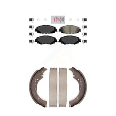 Transit Auto KNN-100218 Disc Brake Pad for 2019 Toyota Corolla - Front and Rear