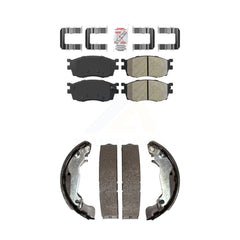 Transit Auto KNN-100220 Disc Brake Pad for 2006 Hyundai Accent - Front and Rear