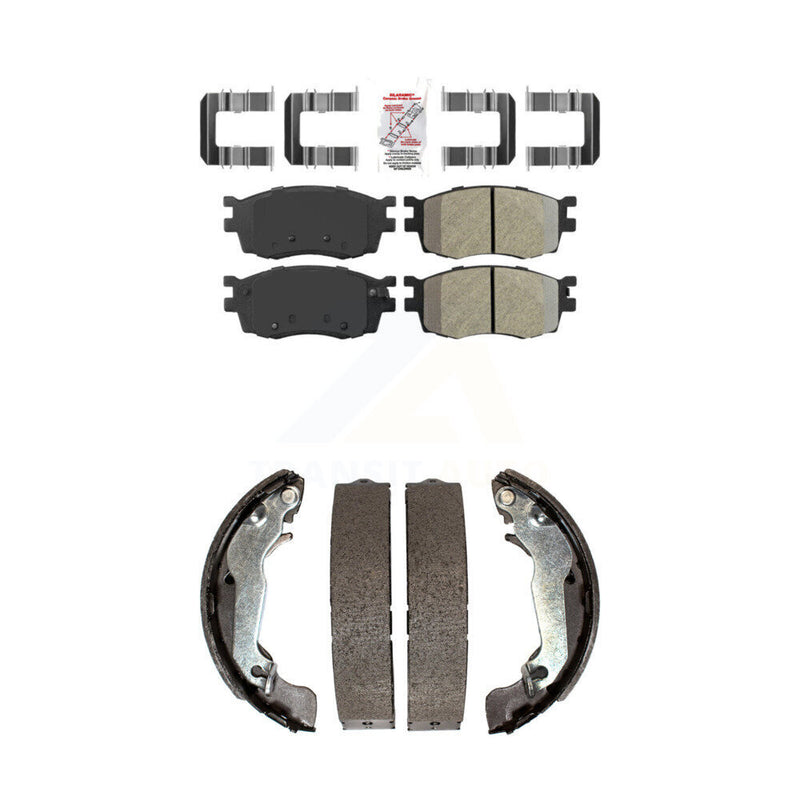Transit Auto KNN-100220 Disc Brake Pad for 2006 Hyundai Accent - Front and Rear