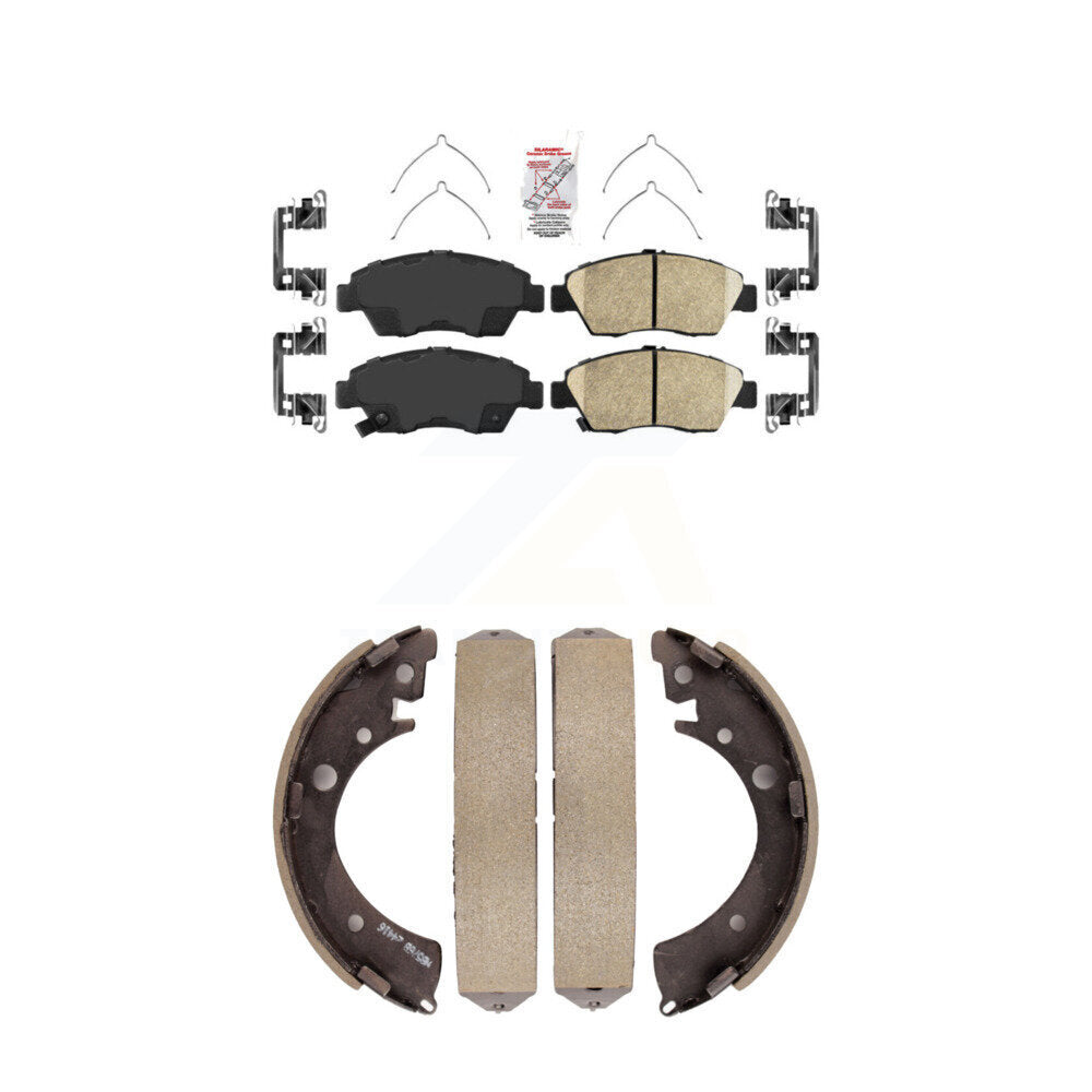 Transit Auto KNN-100223 Disc Brake Pad for 2004-2008 Honda Fit, Honda Civic - Front and Rear