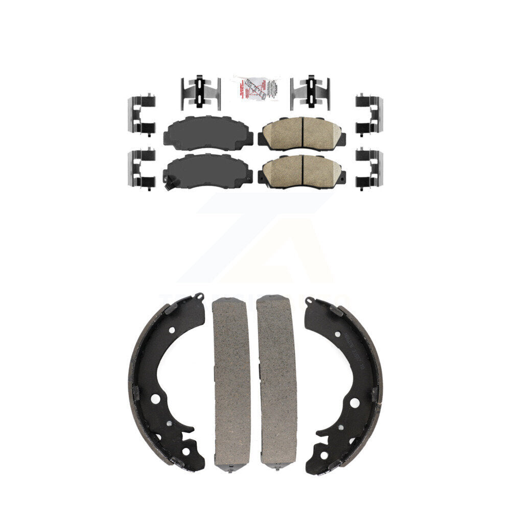 Transit Auto KNN-100225 Disc Brake Pad for 1991-2002 Honda Accord, Honda CR-V - Front and Rear