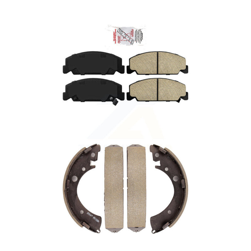 Transit Auto KNN-100228 Disc Brake Pad for 1984-2000 Honda Civic, Honda Accord - Front and Rear