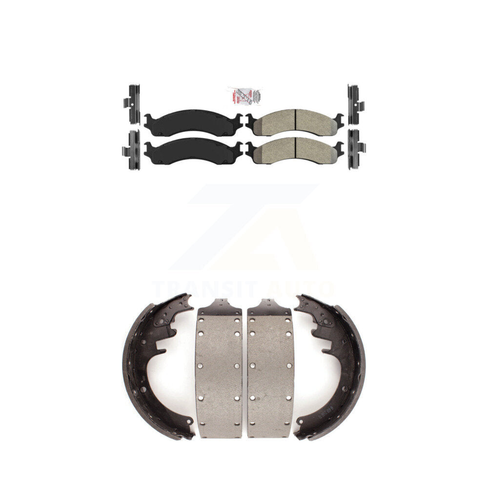 Transit Auto KNN-100235 Disc Brake Pad for 1999 Dodge Ram 3500 Van - Front and Rear