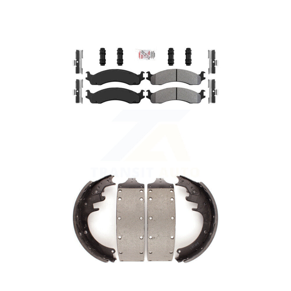 Transit Auto KNN-100236 Disc Brake Pad for 1999 Dodge Ram 3500 Van - Front and Rear