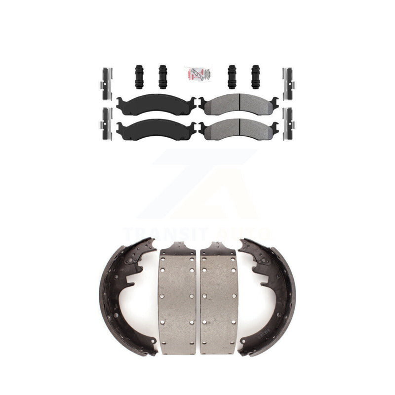 Transit Auto KNN-100236 Disc Brake Pad for 1999 Dodge Ram 3500 Van - Front and Rear