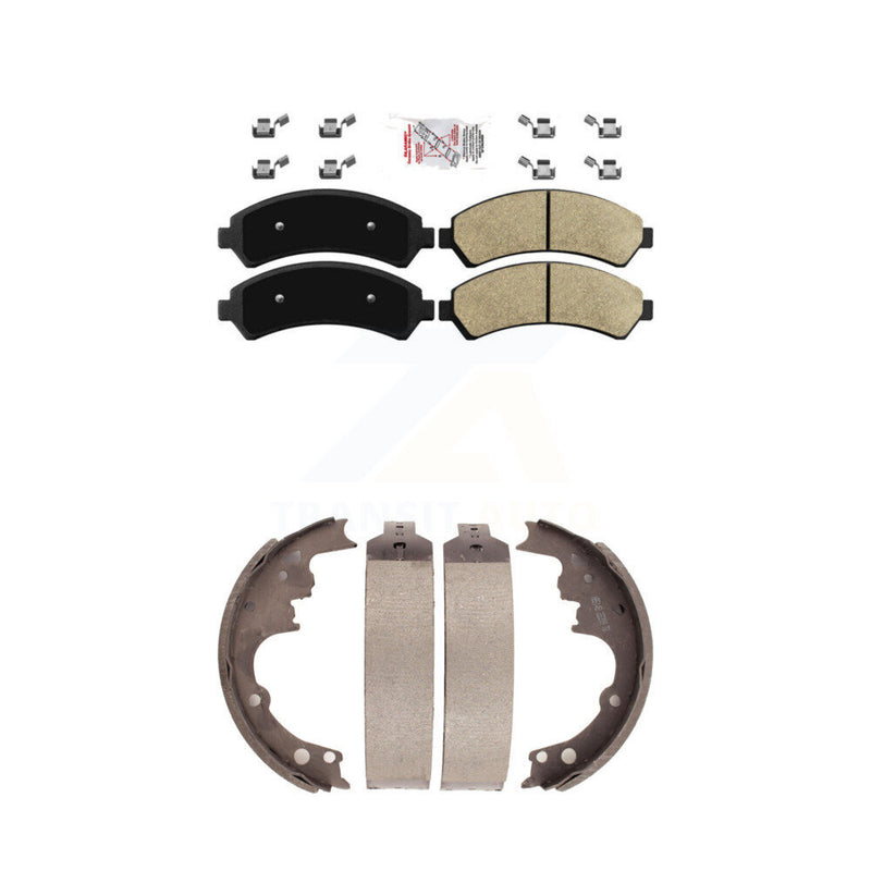 Transit Auto KNN-100237 Disc Brake Pad for 1997-2003 Chevrolet S10, Chevrolet Blazer, GMC Jimmy - Front and Rear