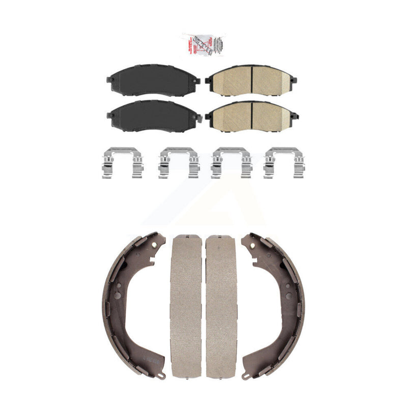 Transit Auto KNN-100238 Disc Brake Pad for 2000-2004 Nissan Frontier, Nissan Xterra - Front and Rear