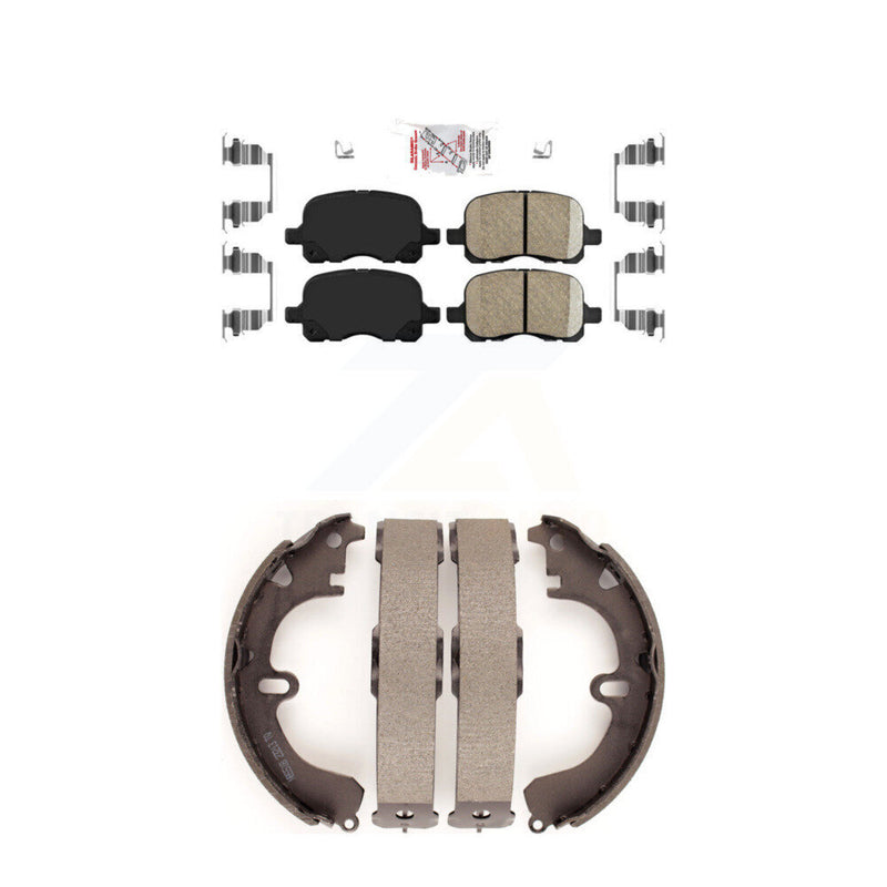 Transit Auto KNN-100240 Disc Brake Pad for 1999-2002 Toyota Corolla - Front and Rear