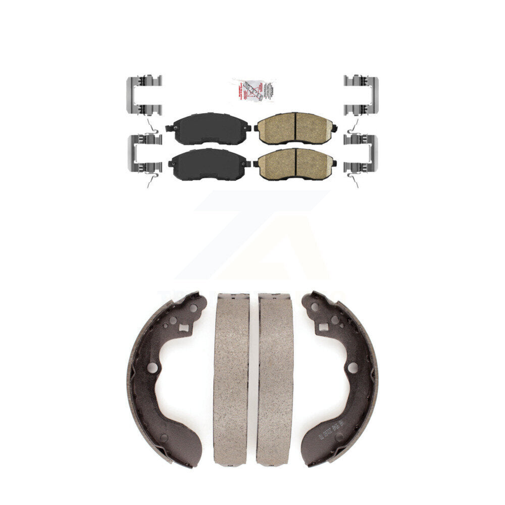 Transit Auto KNN-100242 Disc Brake Pad for 2007-2013 Suzuki SX4 Crossover, Suzuki SX4 - Front and Rear