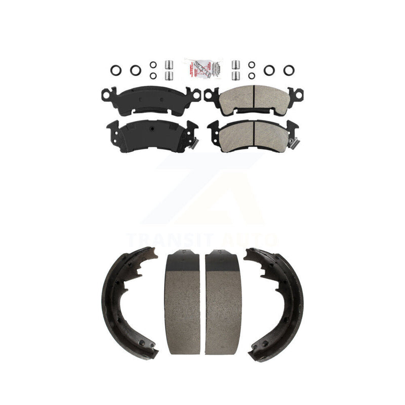 Transit Auto KNN-100245 Disc Brake Pad for 1980-1996 Cadillac Commercial Chassis, Cadillac Fleetwood and More - Front and Rear