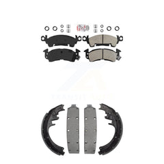 Transit Auto KNN-100246 Disc Brake Pad for 1980-1988 GMC V2500 Suburban, Chevrolet R20 and More - Front and Rear