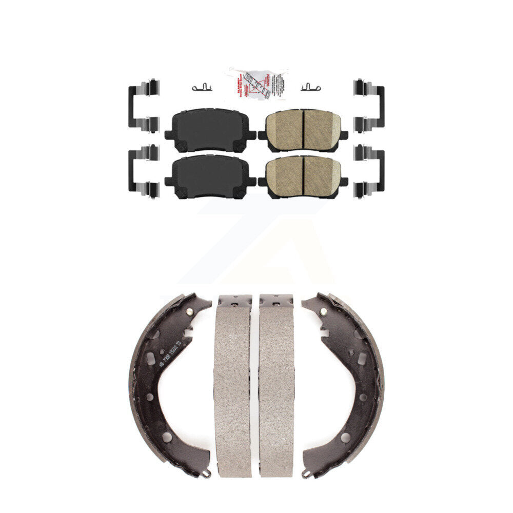 Transit Auto KNN-100249 Disc Brake Pad for 2003-2006 Pontiac Vibe, Toyota Matrix - Front and Rear