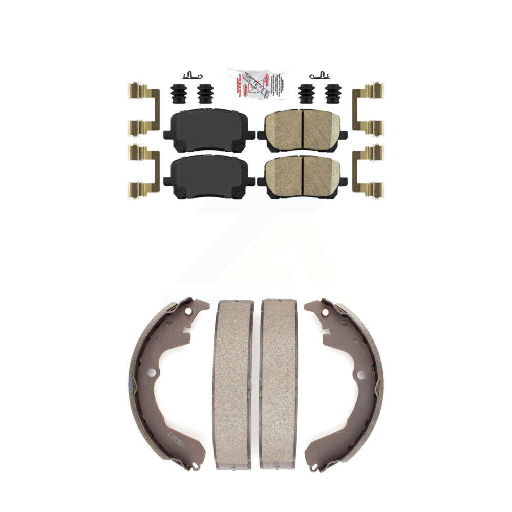 Transit Auto KNN-100250 Disc Brake Pad for 2003-2008 Pontiac Vibe, Toyota Matrix - Front and Rear