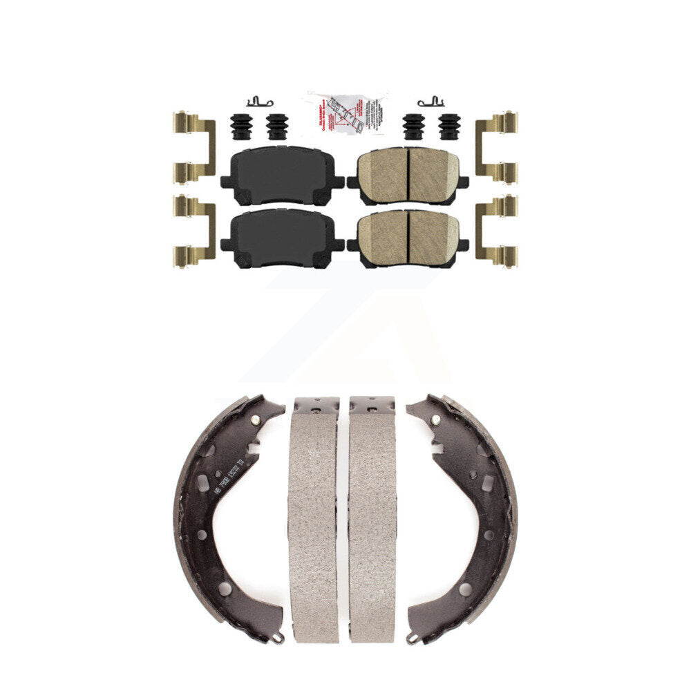 Transit Auto KNN-100251 Disc Brake Pad for 2003-2006 Pontiac Vibe, Toyota Matrix - Front and Rear