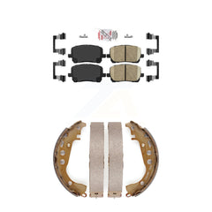 Transit Auto KNN-100252 Disc Brake Pad for 2003-2008 Toyota Corolla - Front and Rear