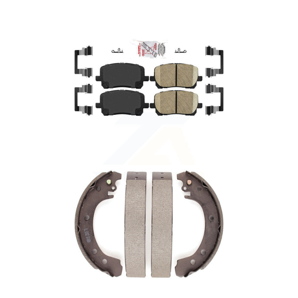 Transit Auto KNN-100253 Disc Brake Pad for 2003-2008 Toyota Corolla - Front and Rear