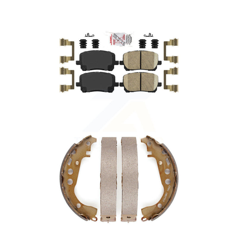 Transit Auto KNN-100254 Disc Brake Pad for 2003-2008 Toyota Corolla - Front and Rear