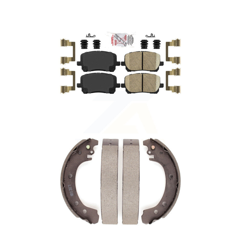 Transit Auto KNN-100255 Disc Brake Pad for 2003-2008 Toyota Corolla - Front and Rear