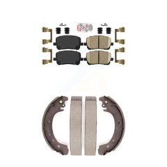 Transit Auto KNN-100255 Disc Brake Pad for 2003-2008 Toyota Corolla - Front and Rear