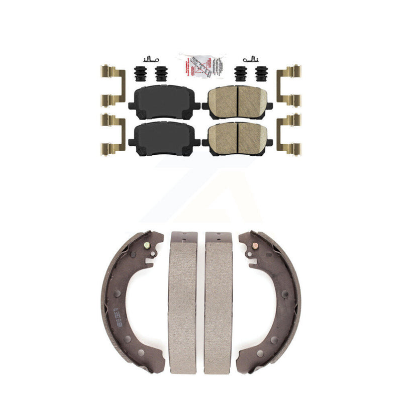 Transit Auto KNN-100255 Disc Brake Pad for 2003-2008 Toyota Corolla - Front and Rear