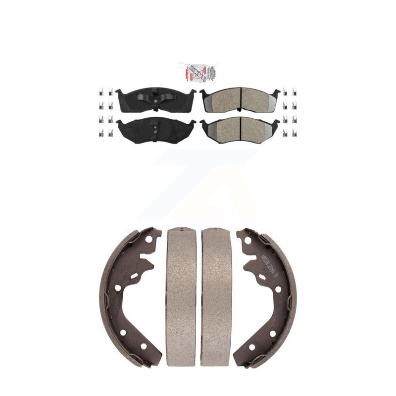 Transit Auto KNN-100257 Disc Brake Pad for 1995-2005 Dodge Neon, Dodge SX 2.0 and More - Front and Rear