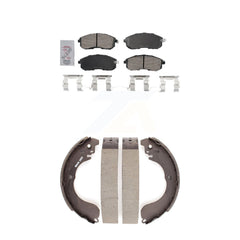 Transit Auto KNN-100259 Disc Brake Pad for 2007-2012 Nissan Versa - Front and Rear