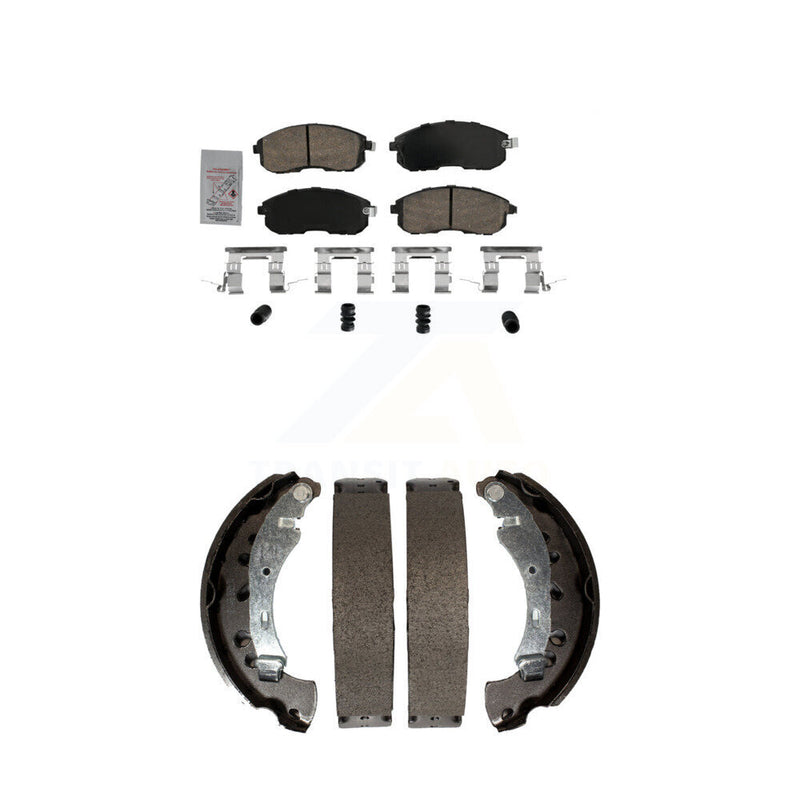 Transit Auto KNN-100261 Disc Brake Pad for 2013-2019 Nissan Sentra - Front and Rear