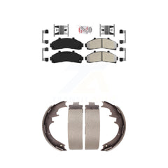 Transit Auto KNN-100266 Disc Brake Pad for 1995-2002 Mazda B2300, Mazda B2500 and More - Front and Rear