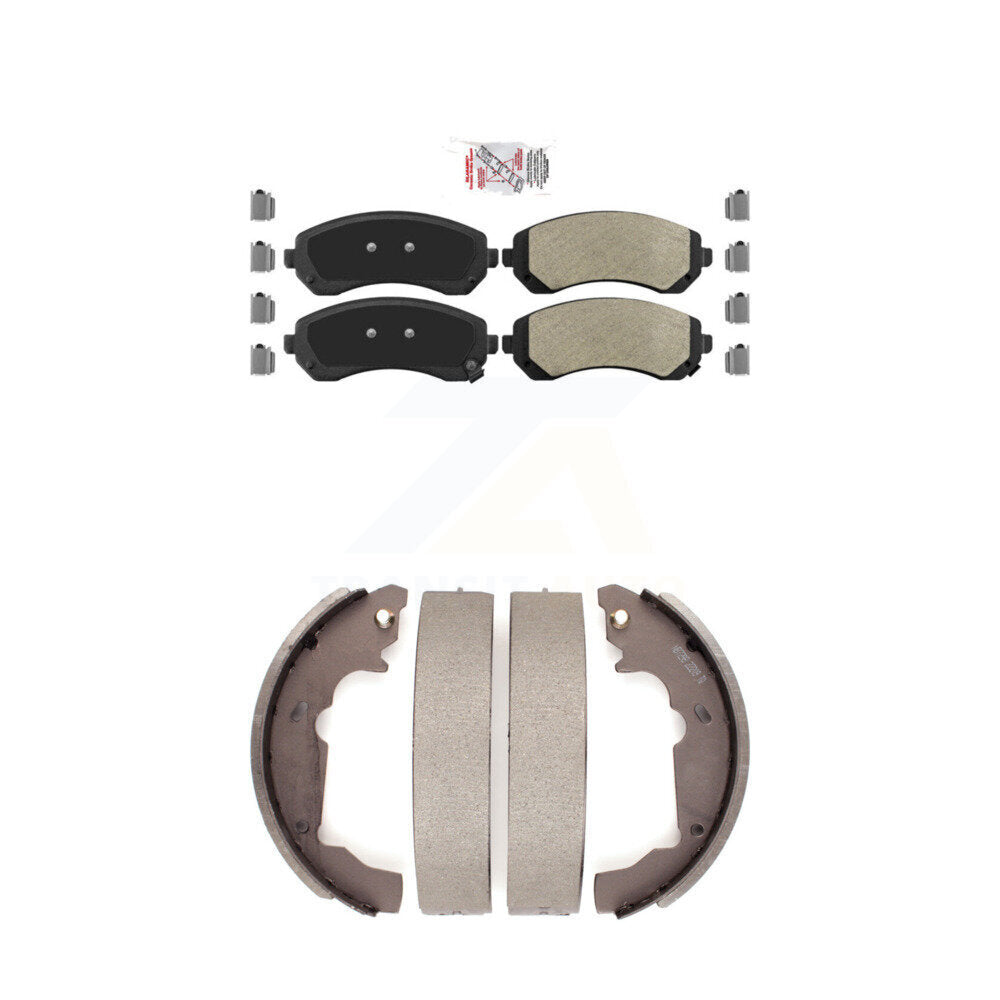 Transit Auto KNN-100276 Disc Brake Pad for 2001-2005 Pontiac Aztek - Front and Rear