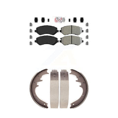 Transit Auto KNN-100278 Disc Brake Pad for 2002 Jeep Liberty - Front and Rear